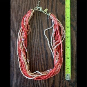 LOFT beaded necklace